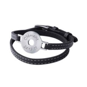 Lederarmband Jeton - 8697