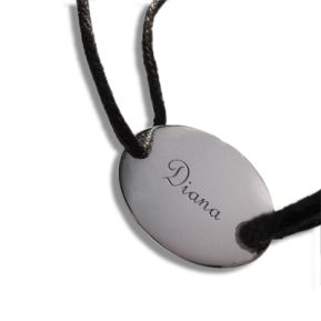 Kinderarmband Oval mit Gravur Kinderarmband Oval mit Gravur