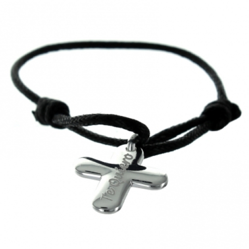 Armband Kreuz mit Gravur