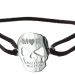Armband Totenkopf mit Name