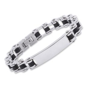 Edelstahlarmband mit Gravur - 8078 Edelstahlarmband mit Gravur - 8078