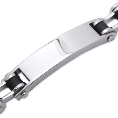 Edelstahlarmband mit Gravur - 8078