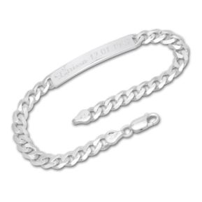 Silberarmband mit Gravur - 065 Silberarmband mit Gravur - 065
