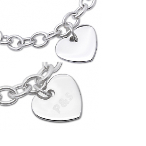 Armband mit Herzanhänger