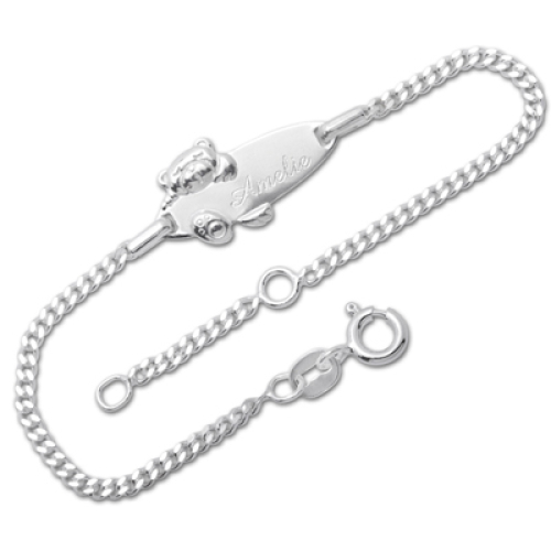 Baby-Armband gemustert