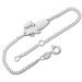 Baby-Armband gemustert