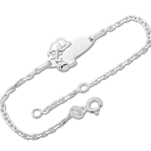 Baby-Armband gemustert