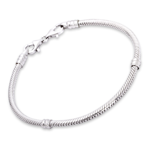 Silber Armband Beads