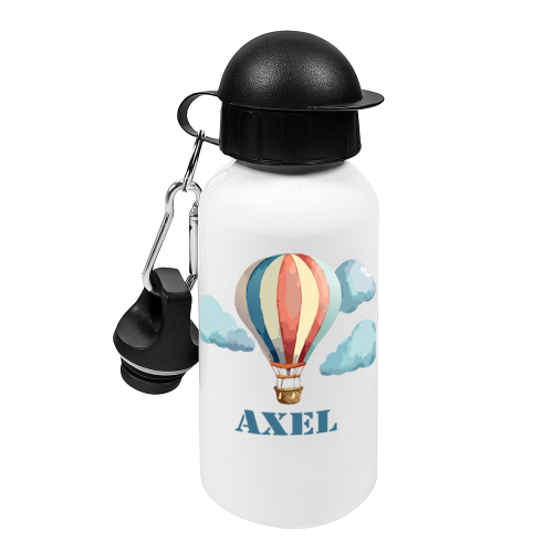 Bedruckte Trinkflasche Heißluftballon