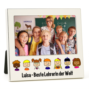 Bedruckter Bilderrahmen für LehrerIn Bedruckter Bilderrahmen für LehrerIn