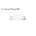Armband Silber mit Gravur - 8257