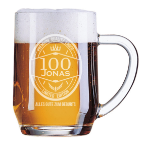 Personalisierter Bierkrug - Geburtstag Personalisierter Bierkrug - Geburtstag