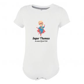 Personalisierter Superbaby-Body