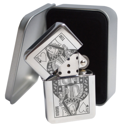 Star®-Feuerzeug Personalisiertes Kartenspiel