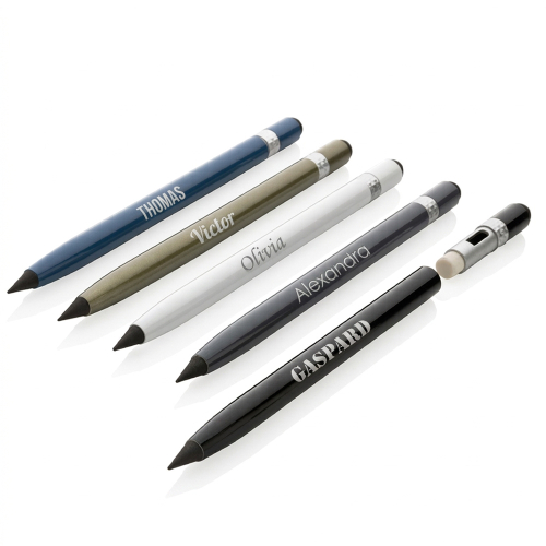 Personalisierter unendlicher Bleistift aus Aluminium