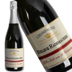 Personalisierte Champagner-Flasche Personalisierte Champagner-Flasche