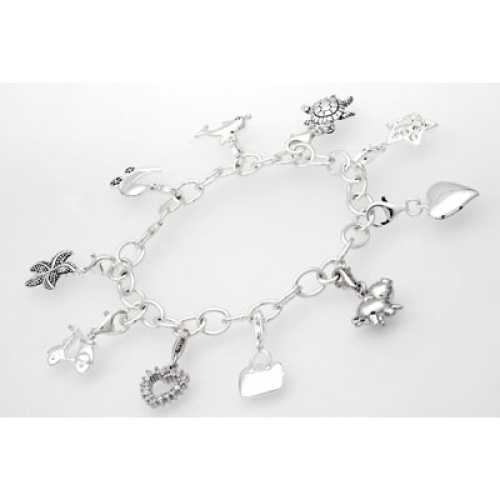 Silber Charms