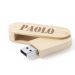 Personalisiertes 16 GB USB-Flash-Laufwerk aus Holz