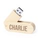 Personalisiertes 16 GB USB-Flash-Laufwerk aus Holz