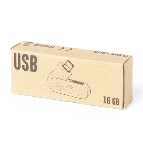 Personalisiertes 16 GB USB-Flash-Laufwerk aus Holz