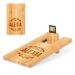 Drehbarer USB-Flash-Stick 16 GB aus graviertem Bambus