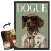 DOGUE-Magazincover aus einem Foto DOGUE-Magazincover aus einem Foto