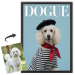 DOGUE-Magazincover aus einem Foto DOGUE-Magazincover aus einem Foto