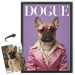 DOGUE-Magazincover aus einem Foto DOGUE-Magazincover aus einem Foto