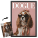 DOGUE-Magazincover aus einem Foto DOGUE-Magazincover aus einem Foto