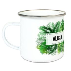 Personalisierte Emaille-Tasse Lifou