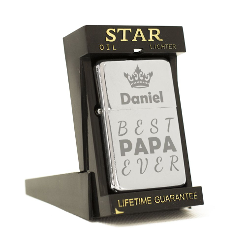 Feuerzeug Star Best Papa