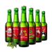 Weihnachts-Bier mit Geschenkträger
