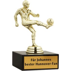 Fußballer Statue