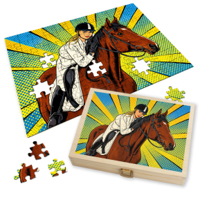 Foto-Puzzle Pop Art Comics | Stil Roy Lichtenstein