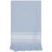 Fouta Tuch Azur mit Name personalisierbar