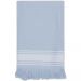 Fouta Tuch Azur mit Name personalisierbar