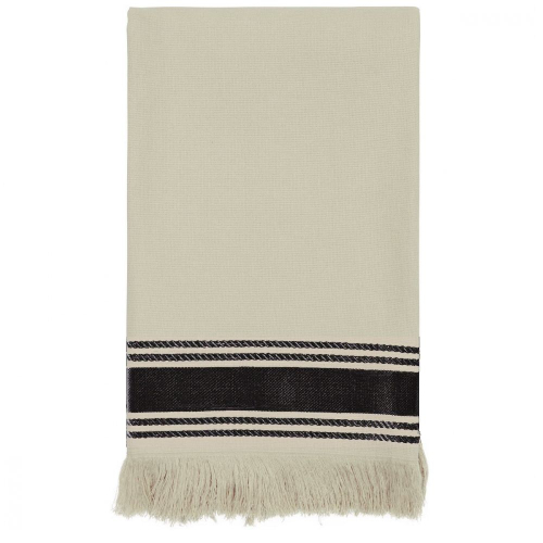 Fouta Tuch Creme mit Name personalisiert