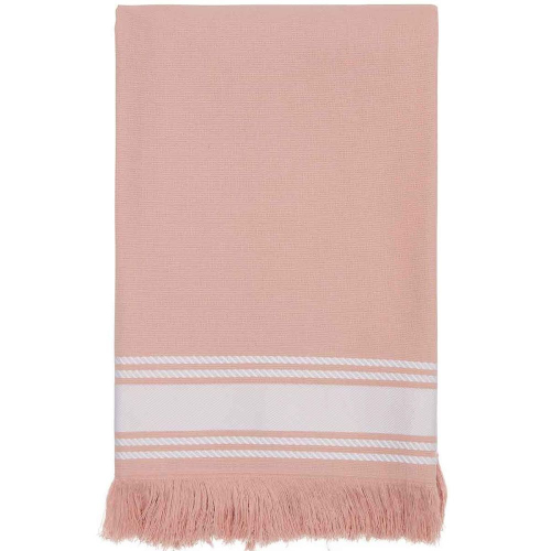 Fouta Tuch Misty Rose mit Name personalisiert