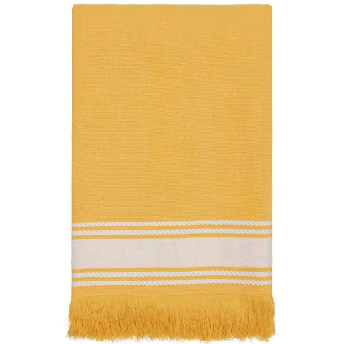 Fouta Tuch Safran mit Name personalisierbar