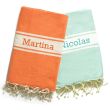 Traditionelles personalisiertes Fouta-Tuch