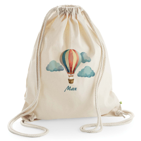 Freizeittasche mit Name und Heiluftballon