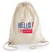 Freizeits-Tasche personalisiert HELLO