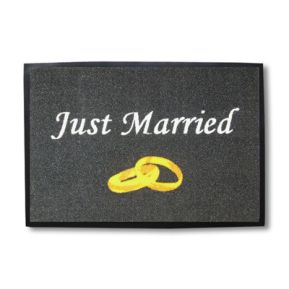 Fußmatte Just Married