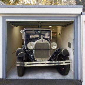 Garagentor Dekoplane Oldtimer Garagentor Dekoplane Oldtimer