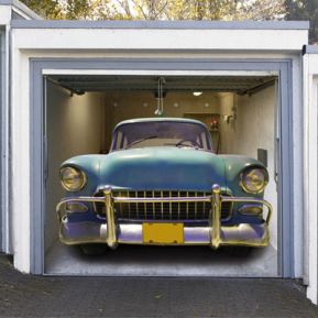 Garagentor Dekoplane American Car Garagentor Dekoplane American Car