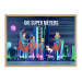 Gerahmtes Poster Super Familie