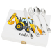 Geschenkset Bagger mit personalisiertem Besteck Geschenkset Bagger mit personalisiertem Besteck