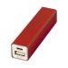 Gravierter Powerbank rot