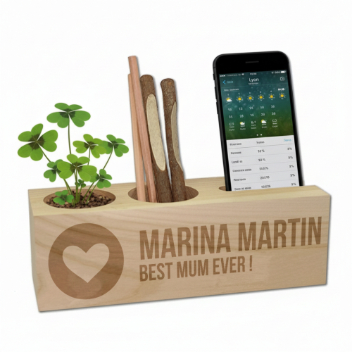 Orgrownizer mit Ecocube graviert