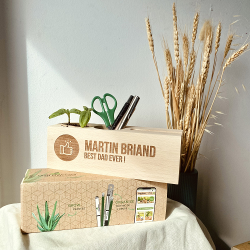 Orgrownizer mit Ecocube graviert